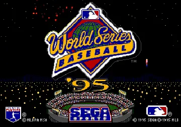 World Series Baseball '95 (USA) screen shot title